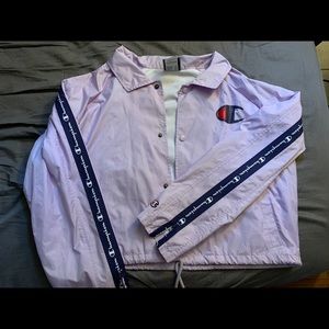 Champion Lavender Cropped Light Jacket